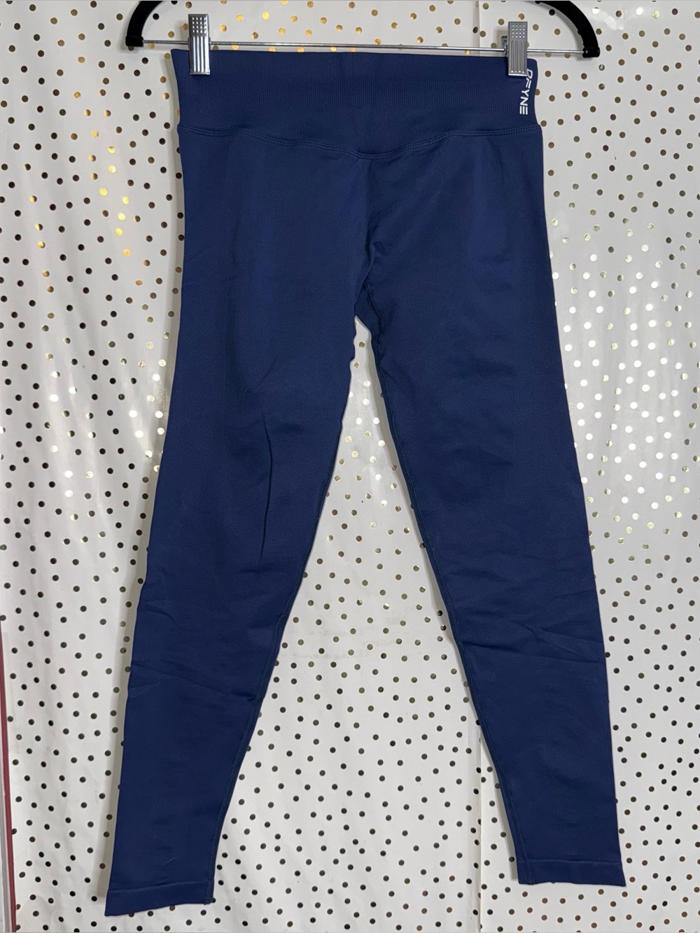 Dfyne Navy High-Rise Leggings for Women